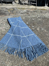 Load image into Gallery viewer, Heimdall Norway - Hemsedal - Blue - 100% Pure New Wool - Blanket

