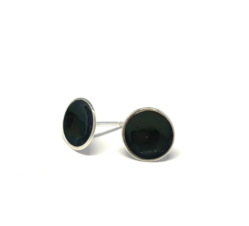 Embla - northern lights - earrings – handmade in norway