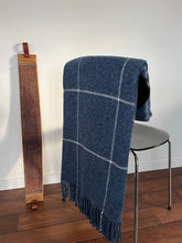 Load image into Gallery viewer, Heimdall Norway - Hemsedal - Blue - 100% Pure New Wool - Blanket
