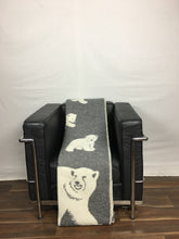 Load image into Gallery viewer, Heimdall norway - polarbear blanket - grey
